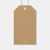 クリスマス格言休日 ギフトタグ (裏面)