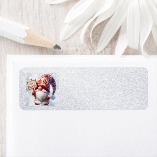 クリスマス格言住所 シール (インサイチュ)