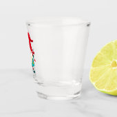 クリスマス格言保持クリスマスライト ショットグラス (右)