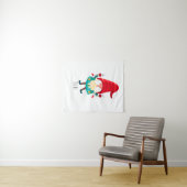 クリスマス格言保持クリスマスライト タペストリー (インサイチュ(横))