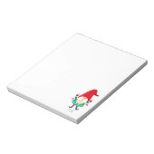 クリスマス格言保持クリスマスライト ノートパッド (回転)