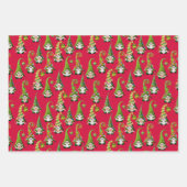 クリスマス格言包装紙 ラッピングペーパーシート (正面3)