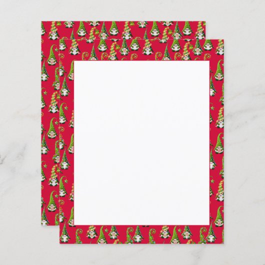 クリスマス格言印刷紙シート (正面/裏面)