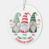 クリスマス格言名子供 セラミックオーナメント (左)