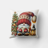 クリスマス格言居心地の良いクリスマス居心地の良い格言ウィッシュ クッション (裏面)