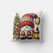 クリスマス格言居心地の良いクリスマス居心地の良い格言ウィッシュ クッション (正面)