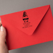 クリスマス格言差出人住所 ラバースタンプ