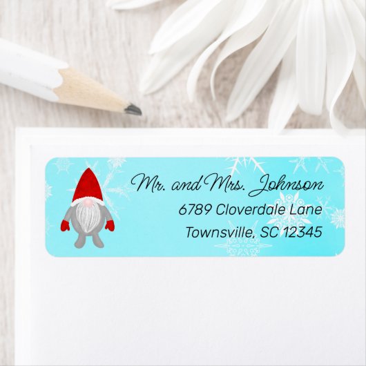 クリスマス格言差出人住所 ラベル (インサイチュ)