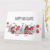 クリスマス格言折り畳みグリーティングカード カード (黄色い花)