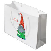 クリスマス格言抱き枕 ラージペーパーバッグ (裏面アングル)