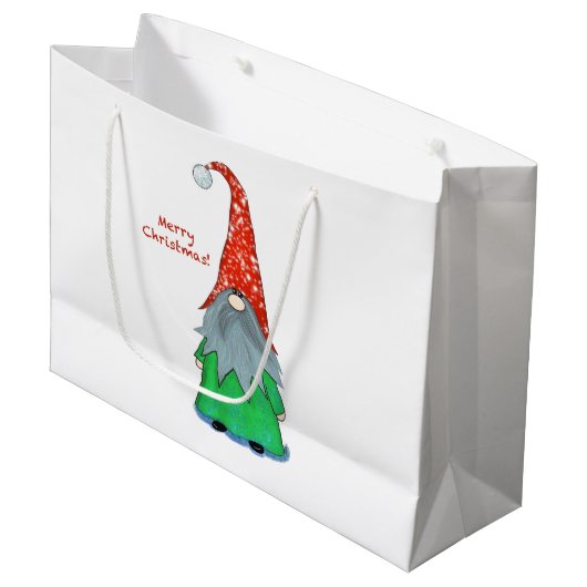 クリスマス格言抱き枕 ラージペーパーバッグ (正面アングル)