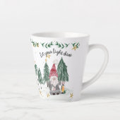 クリスマス格言水の色ライトシャインスターツリー カフェラテマグ (右)