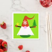 クリスマス格言紙ホリデーパーティナプキンス スタンダードカクテルナプキン (インサイチュ)