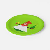 クリスマス格言紙ホリデーパーティープレート ペーパープレート (アングル)