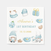 クリスマス格言誕生日パーティナプキンス スタンダードカクテルナプキン (正面)