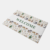 クリスマス格言農家ホーム ドアマット (アングル)