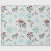 クリスマス格言遊 ラッピングペーパー (フラット)