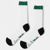 クリスマス格言靴下の時に起こす ソックス (左)