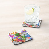 クリスマス格言飲料用コースタープレゼント コースター (右側)