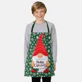 クリスマス格言 エプロン (着用した状態)