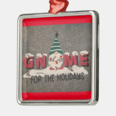 **クリスマス格言**オーナメント メタルオーナメント (左)