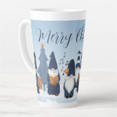 クリスマス格言 カフェラテマグ (左アングル)