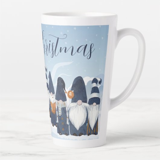 クリスマス格言 カフェラテマグ (右)