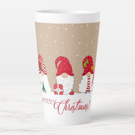 クリスマス格言 カフェラテマグ (正面)