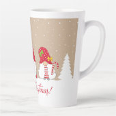 クリスマス格言 カフェラテマグ (右)