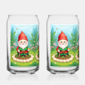 クリスマス格言 ガラス缶 (正面)