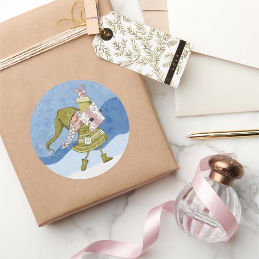 クリスマス格言(ギフトシール付) ラウンドシール (ギフト)