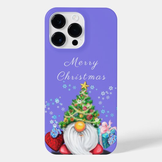 クリスマス格言（ギフト付き） iPhoneケース (裏面)