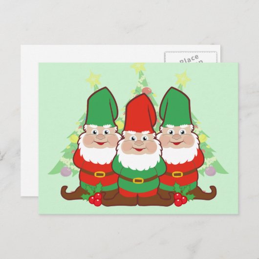 クリスマス格言 シーズンポストカード (正面/裏面)