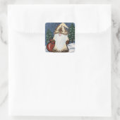 クリスマス格言 スクエアシール (バッグ)