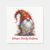 クリスマス格言 スタンダードカクテルナプキン (正面)