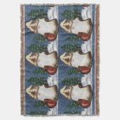 クリスマス格言 スローブランケット (正面縦)