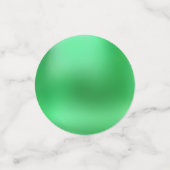 クリスマス格言、ハート&グリーンレッドゴールデン コンフェッティ (スモール正面)