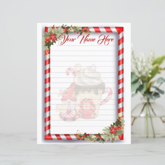 クリスマス格言 パーソナライズされた (スタンド正面)