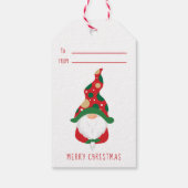 クリスマス格言 パーソナライズされた ギフトタグ (裏面)
