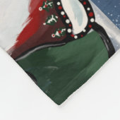 クリスマス格言 フリースブランケット (角)