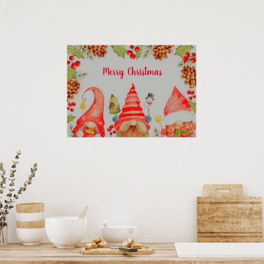 クリスマス格言 ポスター (キッチン)