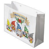 クリスマス格言 ラージペーパーバッグ (正面アングル)