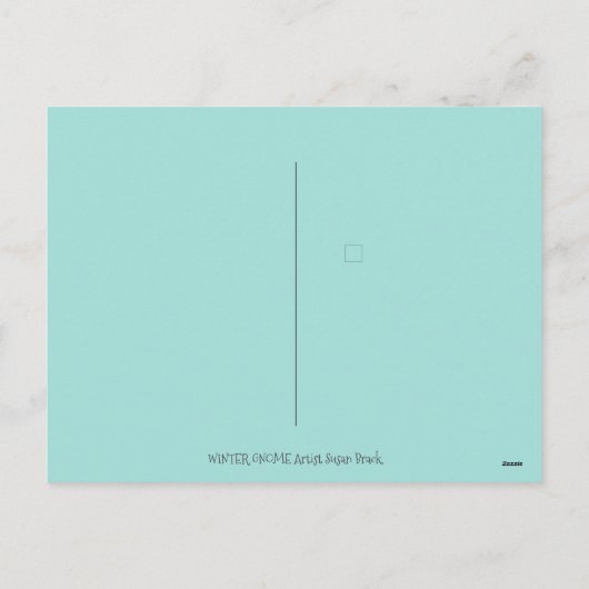 クリスマス格言、リス、ウッドペッカー&（鳥）ショウジョウコウカンチョウ シーズンポストカード (裏面)