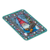 クリスマス格言、リス、ウッドペッカー&（鳥）ショウジョウコウカンチョウ マグネット (右側)