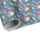 クリスマス格言、リス、ウッドペッカー&（鳥）ショウジョウコウカンチョウ ラッピングペーパー (ロールコーナー)