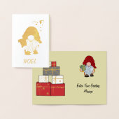 クリスマス格言 箔カード (ディスプレー)