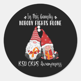 クリスマス格言Rsd Crps認識度 ラウンドシール