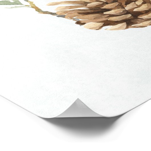 クリスマス植物学 ポスター (角)