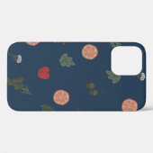 クリスマス植物性シームレスヴィンテージ美しいパット Case-Mate iPhoneケース (裏面 (横))