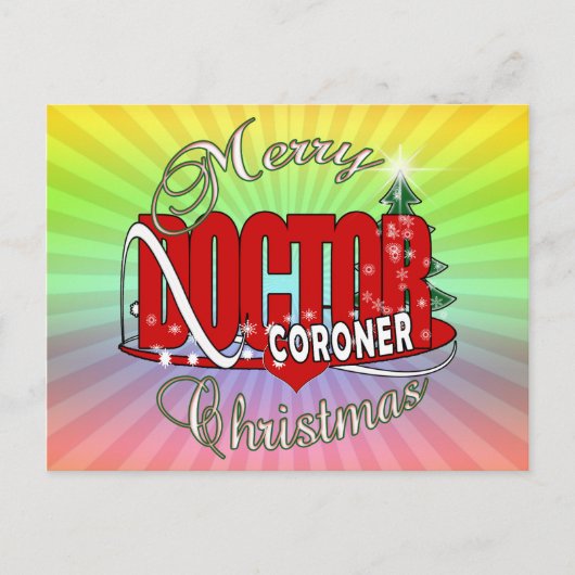 クリスマス検視官 シーズンポストカード (正面)